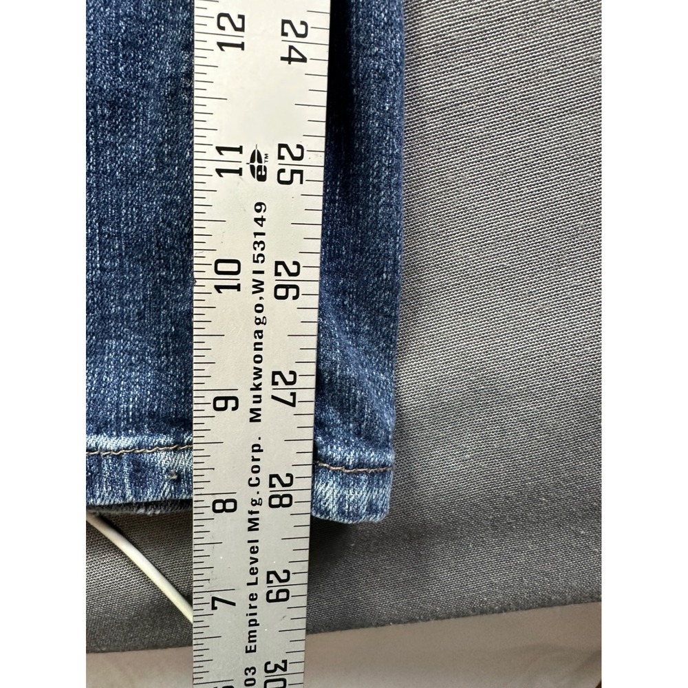 Stamp 10 Women's Straight Leg Blue Jeans Medium Wash Size 14 - Picture 8 of 14